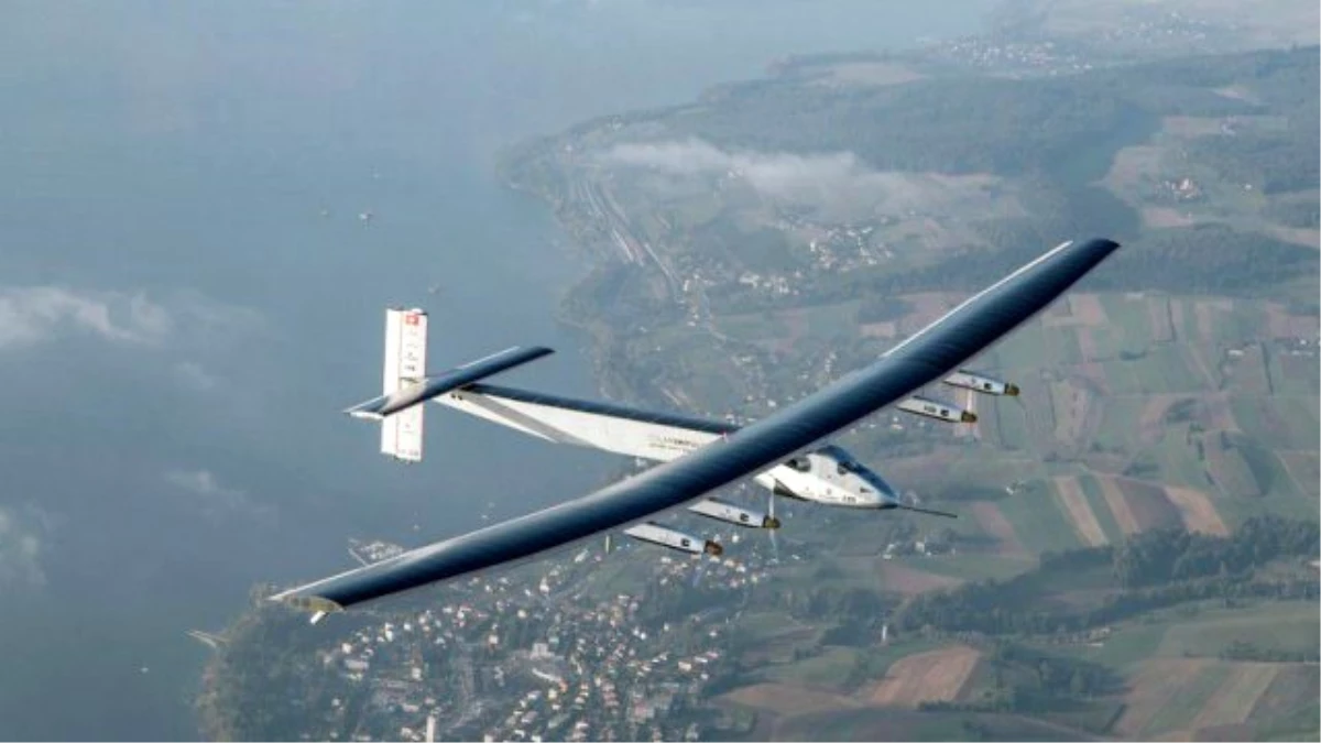Güneş Enerjisiyle Çalışan Solar Impulse 2 Rekor İçin Havalandı