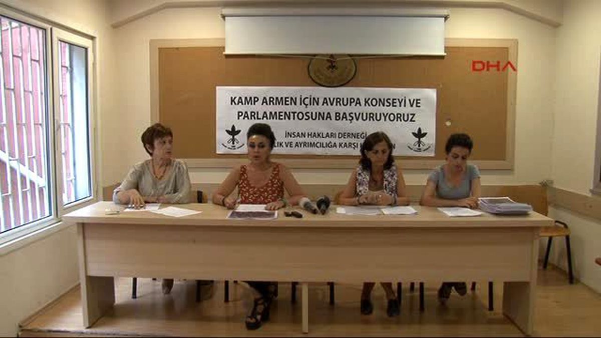 İhd, "Kamp Armen"İ Avrupa Parlementosu ve Avrupa Konseyi\'ne Taşıdı
