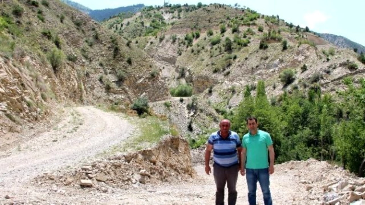 İki Köyün Hayali Olan Bağlantı Yolu Yapıldı