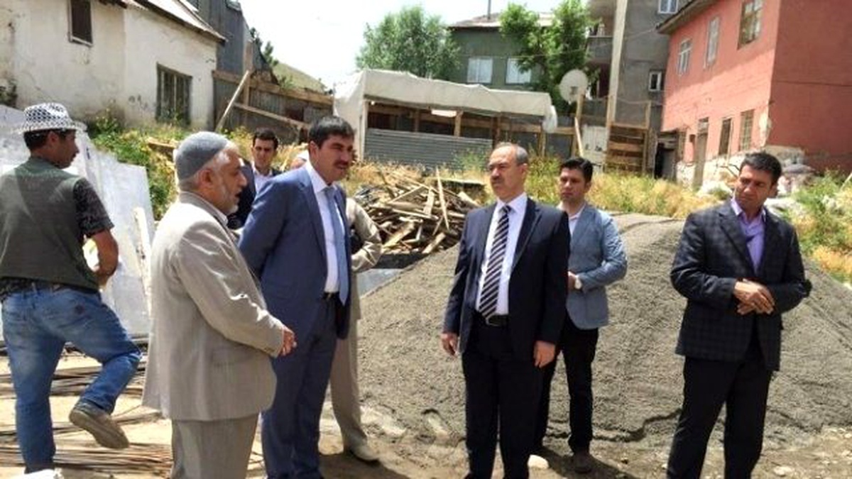 Muş\'ta Tarihi Alaaddin Camii Restore Ediliyor