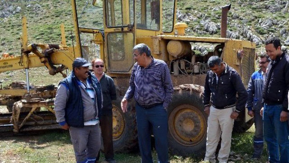 Söbüce Yayla Yolu Asfaltlanıyor