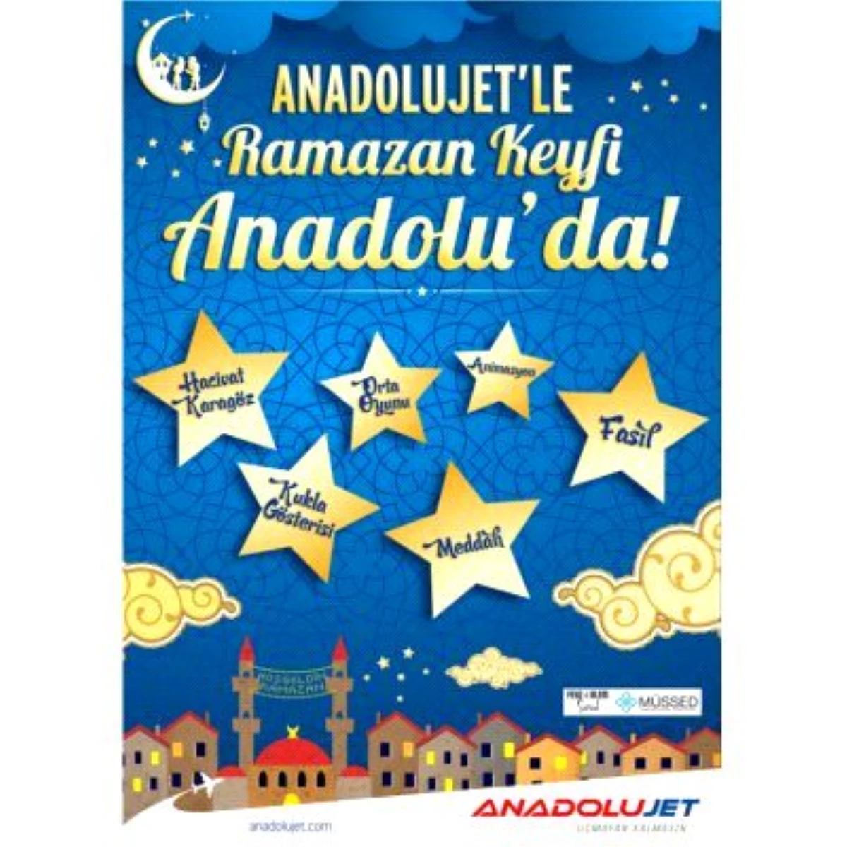 Anadolujet\'in "Direklerarası Ramazan Eğlenceleri" Adıyaman\'da