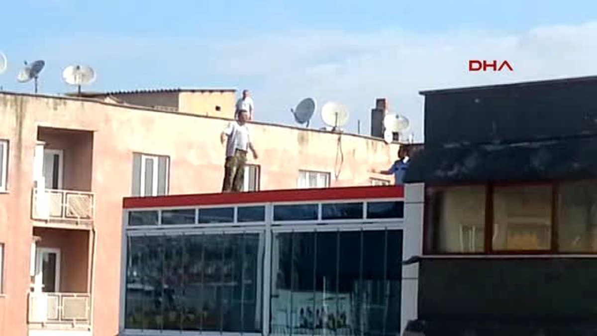 Bursa Motosikletine Ceza Kesilince 6?ncı Kattan Atlamak İstedi