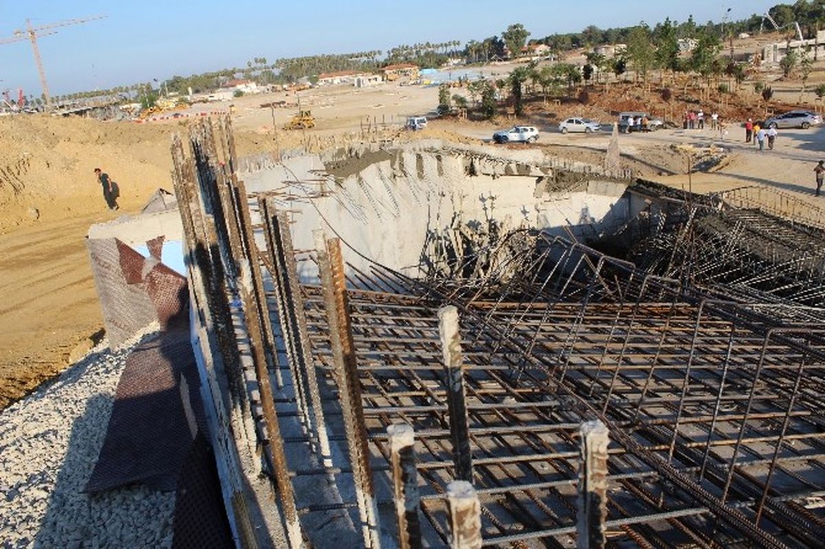 Expo 2016 Alanında Göçük