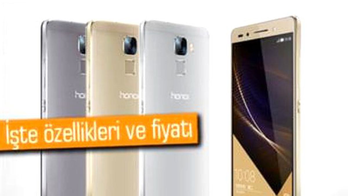 Huawei Honor 7 Duyuruldu: 20mp Kamera, Kirin 935 ve Dahası