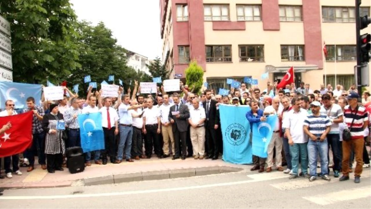 Samsun\'dan Çin\'e Tepki, Uygur Türklerine Destek