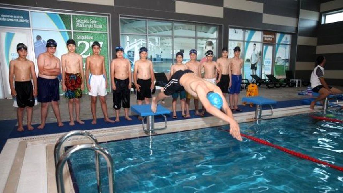 Selçuklu Spor Okullarına Yoğun İlgi