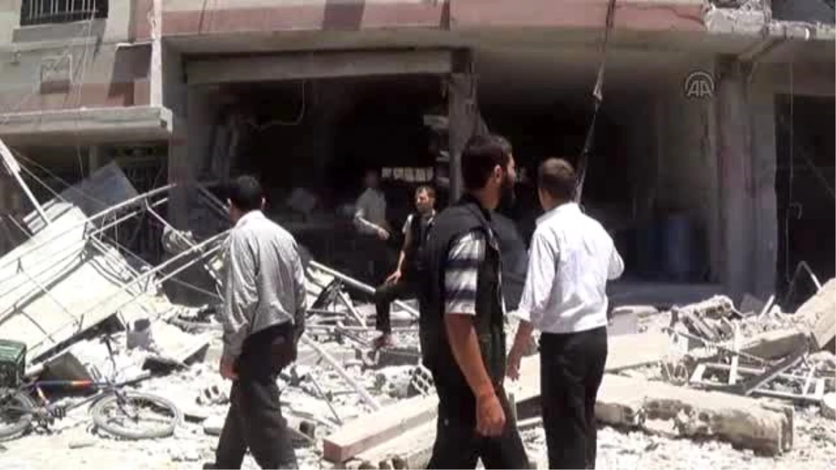 Suriye Ordusu Hava Saldırısı Düzenledi