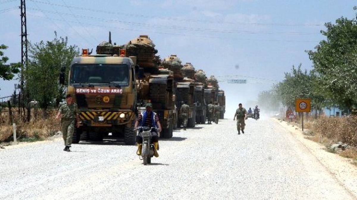 Suriye Sınırına Tanklar Gönderildi