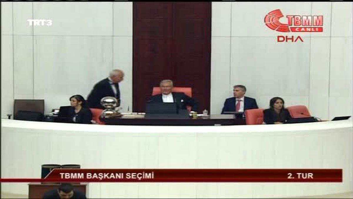 TBMM Başkanı Seçiminin Birinci Oylaması Başladı