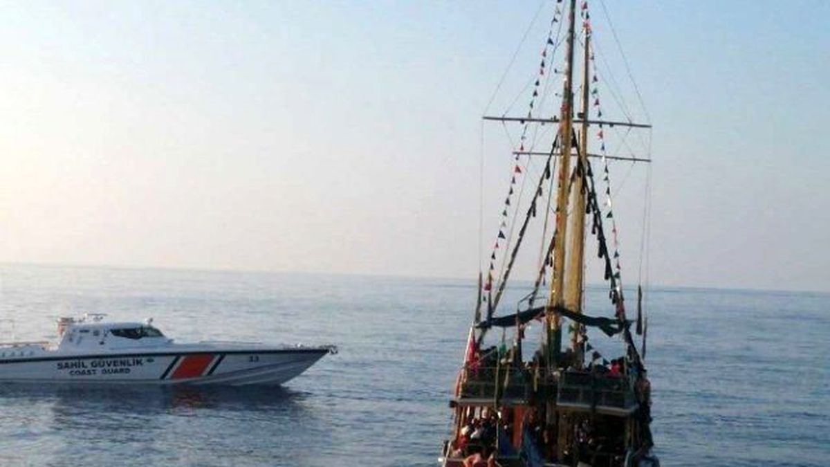 Akdeniz\'de 362 Kaçak Göçmen Yakalandı