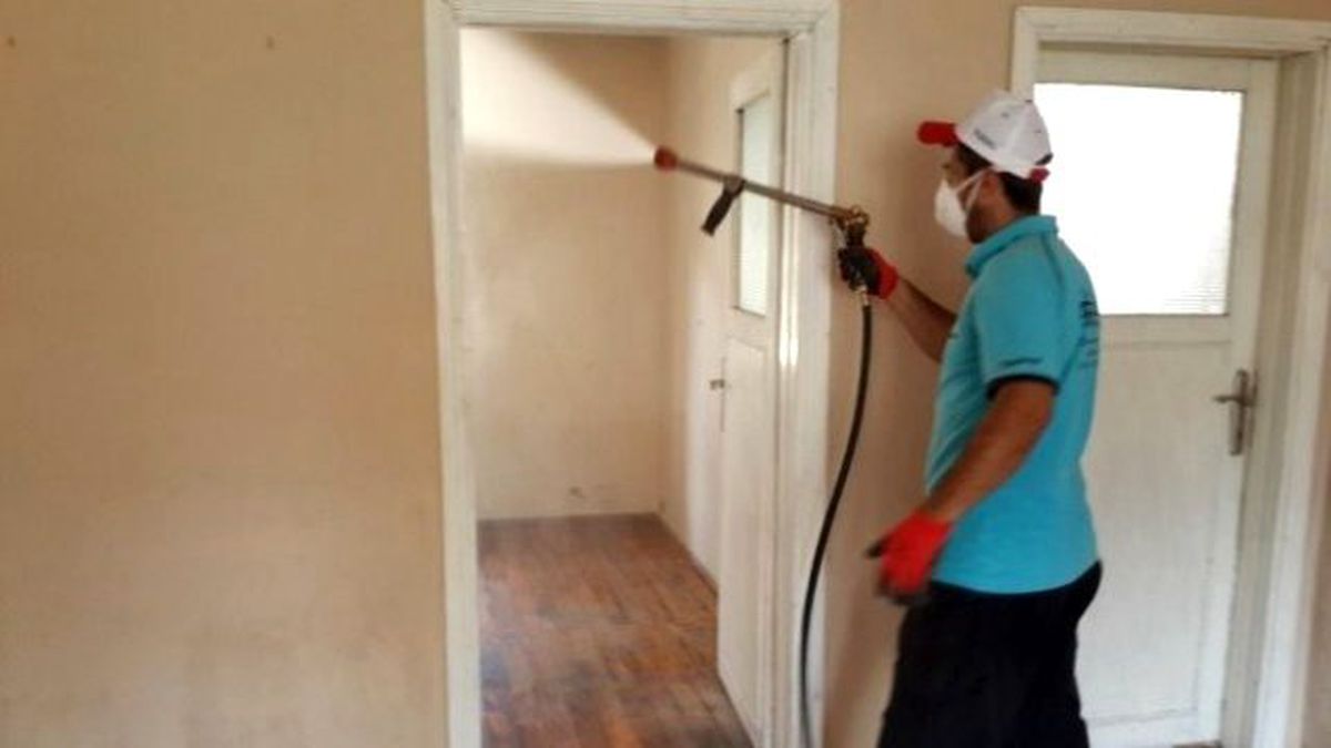 Büyükşehir\'den Sel Bölgesinde Dezenfeksiyon Çalışması