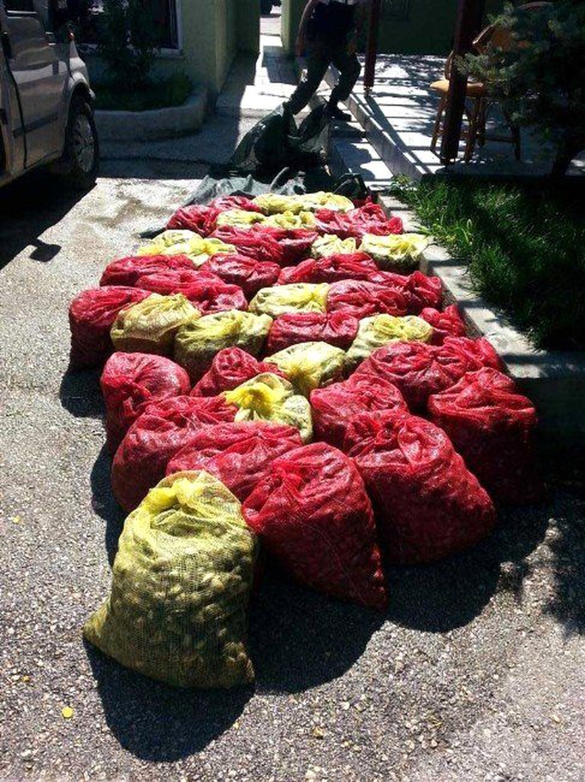 Edirne\'de 2 Ton Kaçak Midye Ele Geçirildi