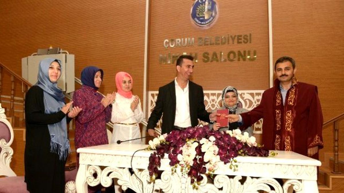 Engelli Gençlerin Nikahını Başkan Külcü Kıydı