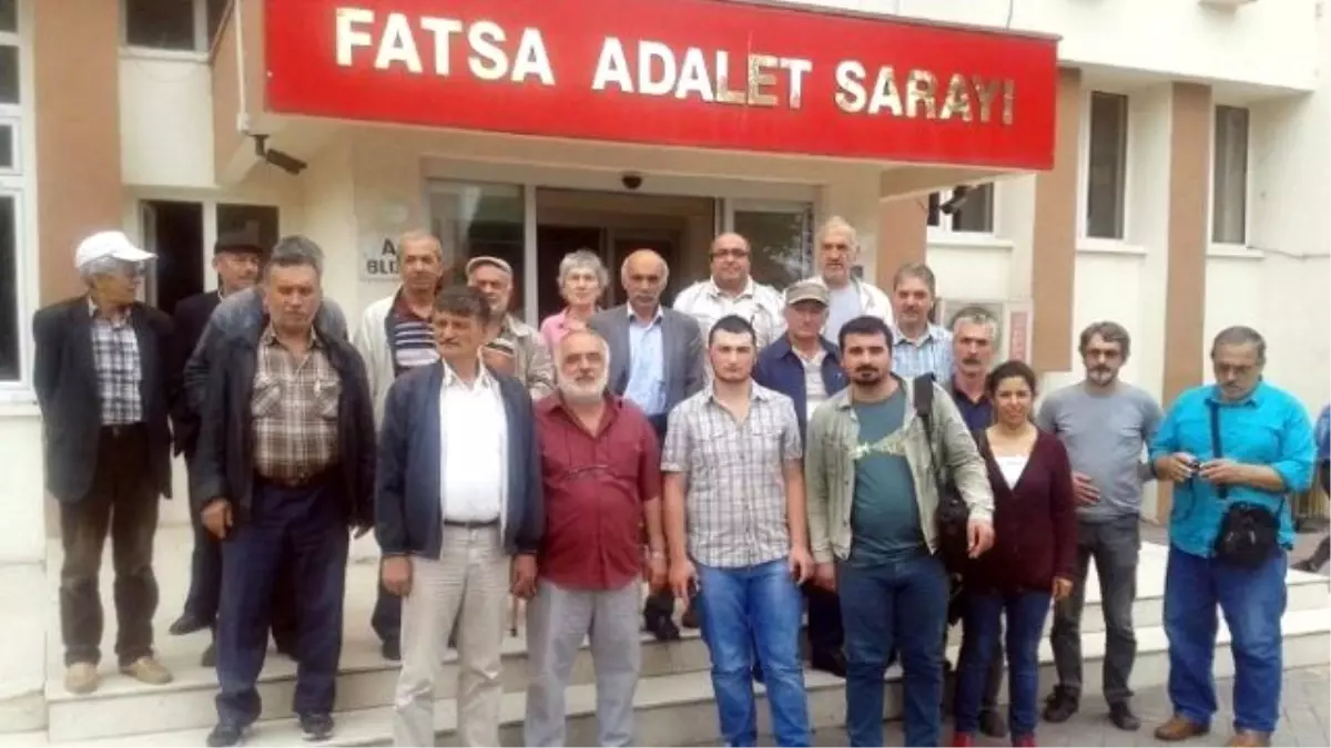 Fatsa\'da Çevreciler Mahkemelik Oldu