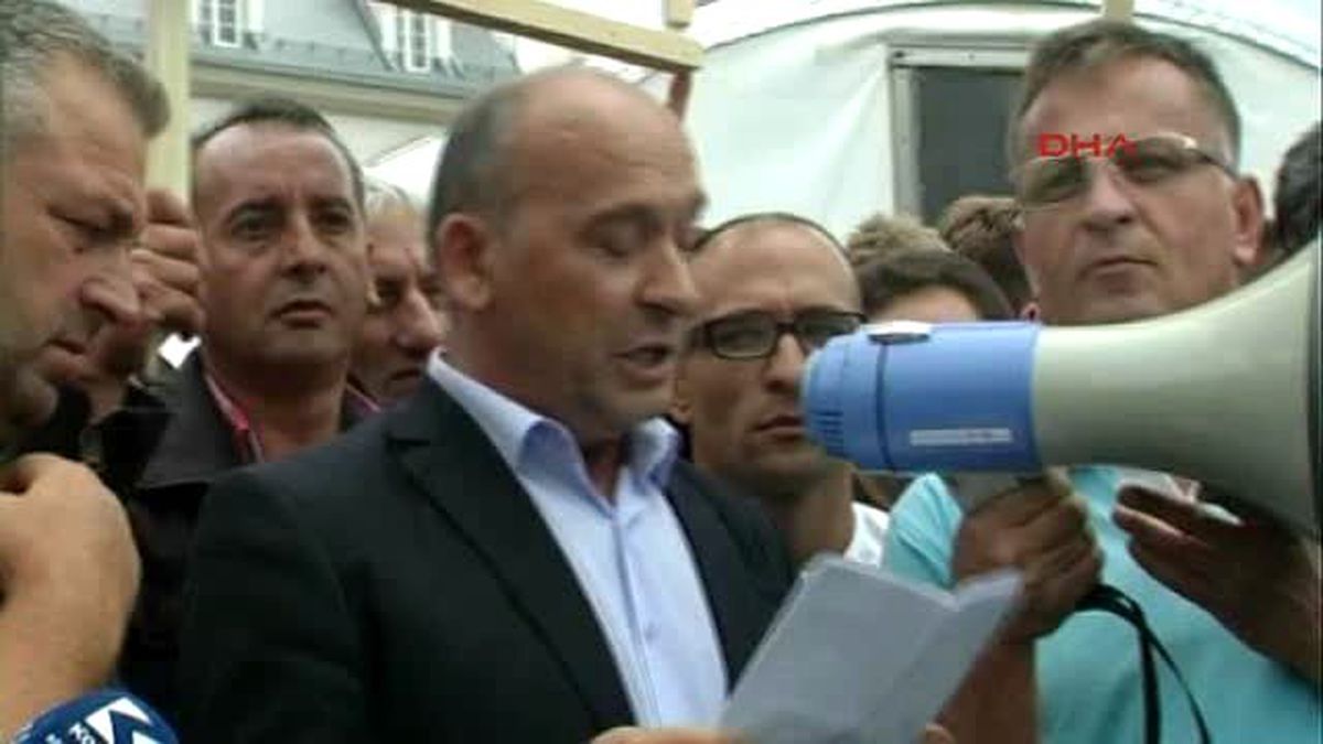 Kosova\'da \'Süt\'lü Protesto