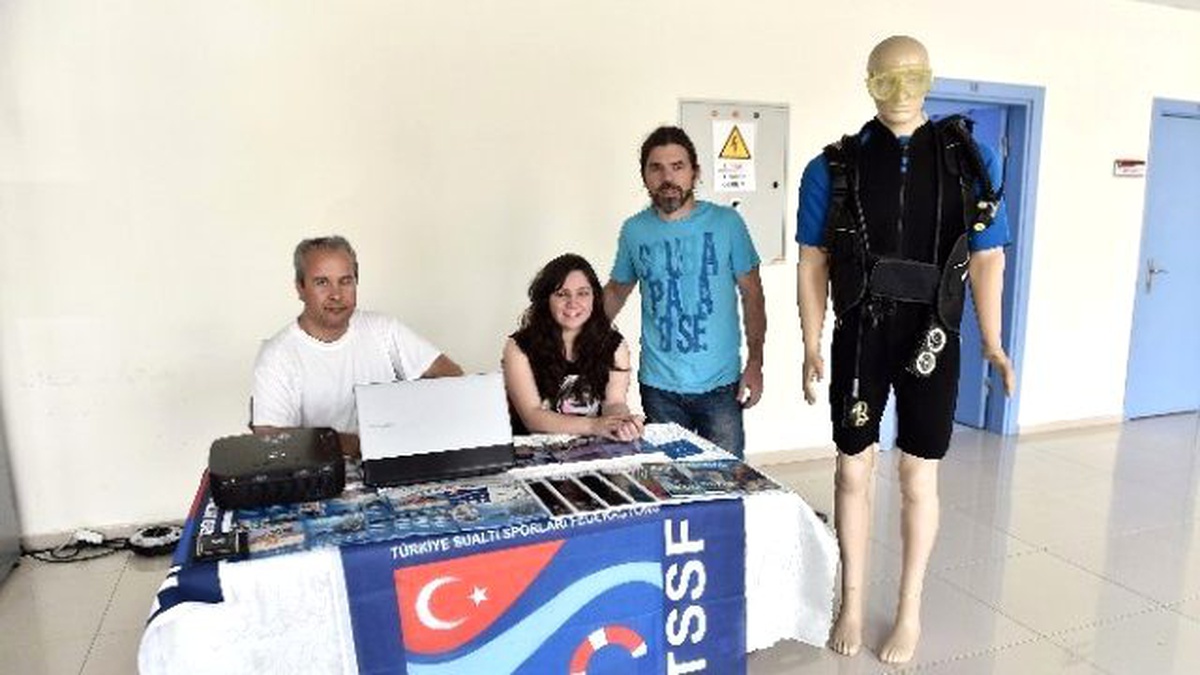 Mamak Yüzme Havuzunda Profesyonel Dalış Eğitimi
