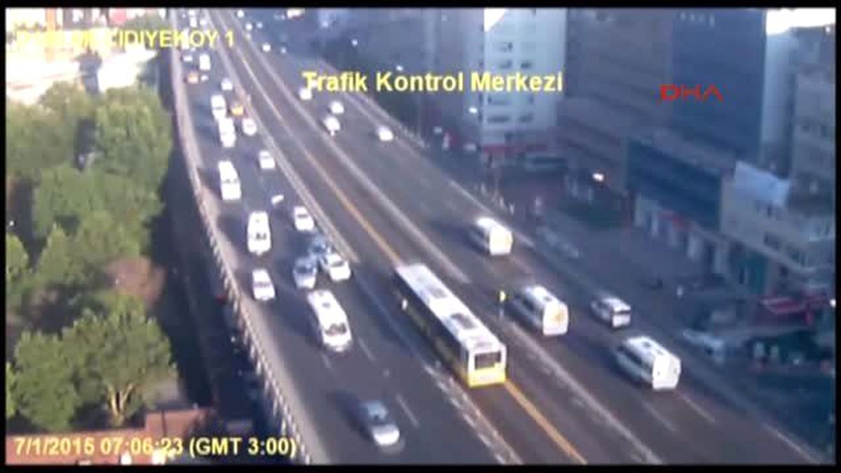 Mecidiyeköy'deki Kazaya Martı Neden Olmuş