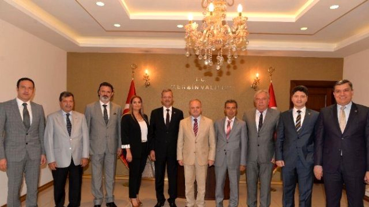 Mtosb Yönetiminden Vali Çakacak\'a Ziyaret