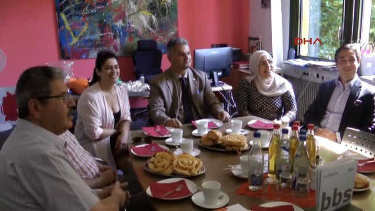 Nürnberg Görme Engelliler Okuluna Ziyaret