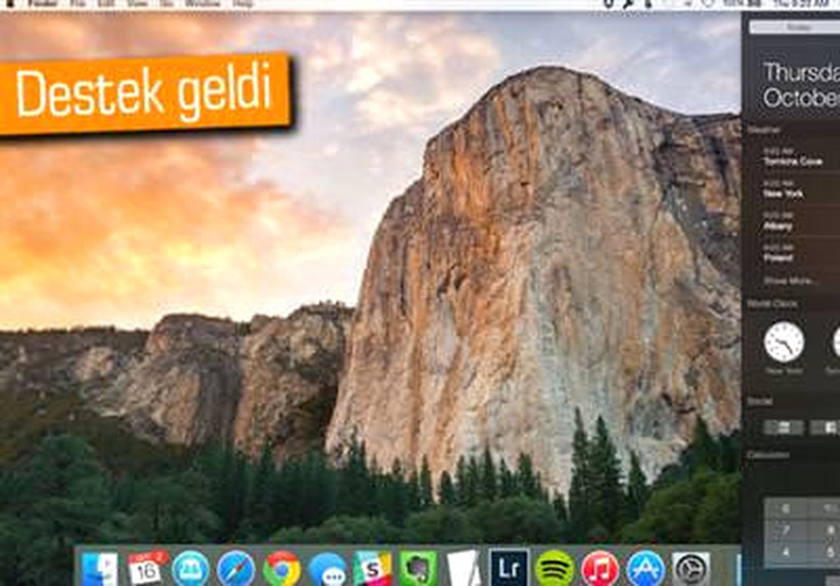 Os X Yosemite 10.10.4\'ün Gizli Özelliği