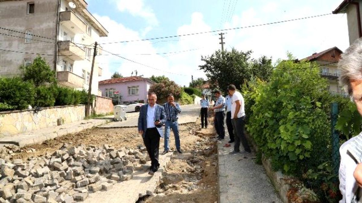 Sapanca Belediyesi Parke Çalışmalarına Devam Ediyor