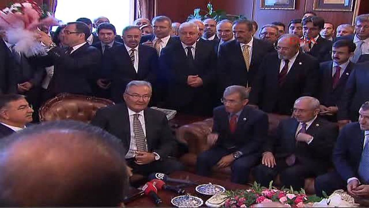 TBMM Başkanlığı Makamında Devir Teslim -2