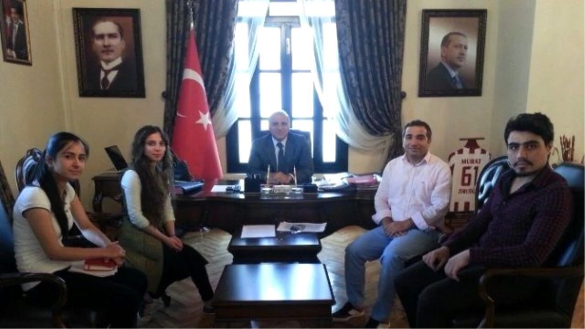 Türkiye Gençlik Konseyi\'nden Vali Zorluoğlu\'na Ziyaret