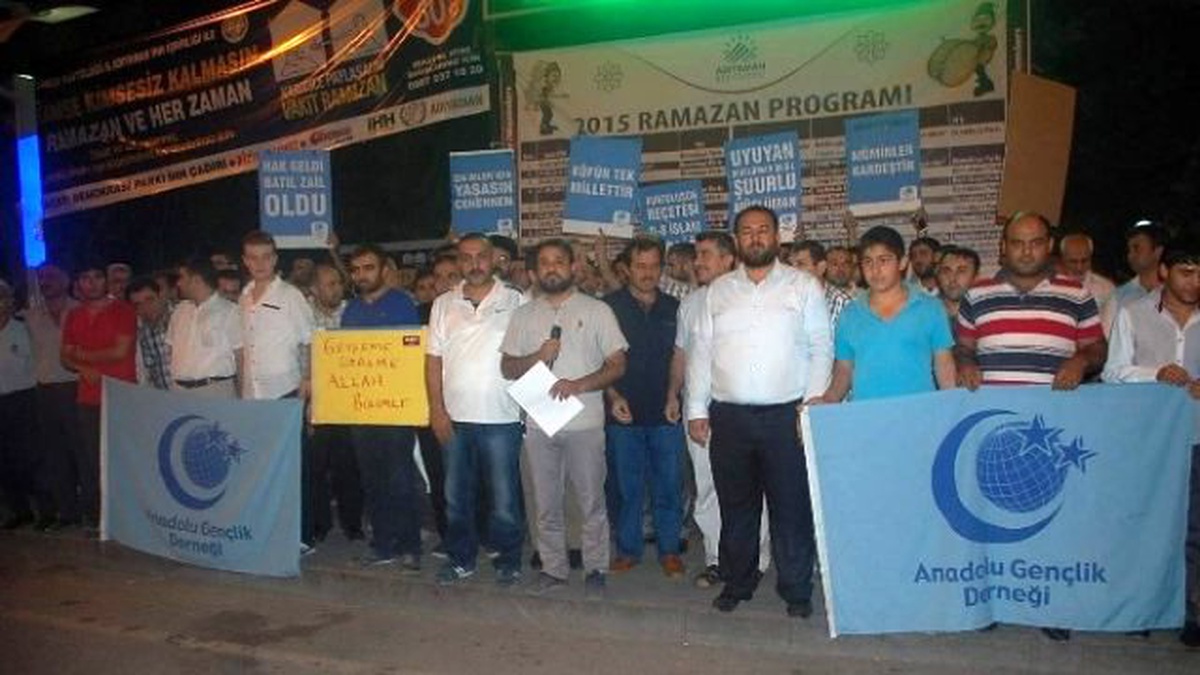 Adıyaman\'da, Doğu Türkistan İçin Gıyabi Cenaze Namazı