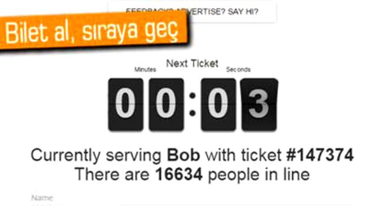 Bu Siteye Aynı Anda Sadece 1 Kişi Girebiliyor