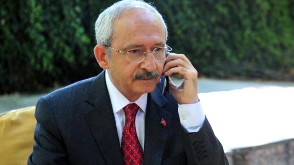 Kılıçdaroğlu\'ndan Yeni Başkan İsmet Yılmaz\'a Kutlama Telefonu