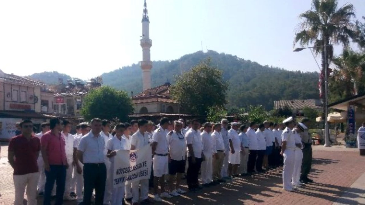 Köyceğiz Denizcilik Alanı Öğrencileri Kabotaj Bayramını Kutladı