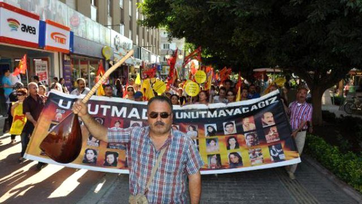 Protesters Whirl To Commemorate The Sivas Massacre