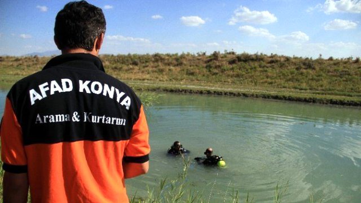 Konya\'da Sulama Kanalına Giren Afgan Genç Boğuldu