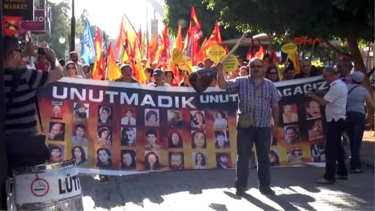 Tarsus Sivas Katliamını Semah Dönerek Protesto Ettiler