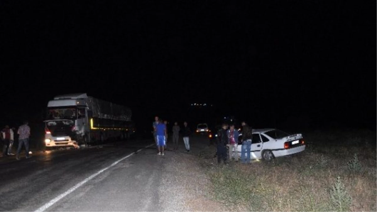Tunceli\'de Trafik Kazası: 1 Yaralı