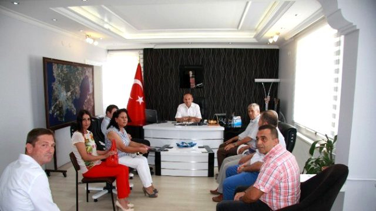 Yoranlılardan Kaymakam Yönden\'e Ziyaret