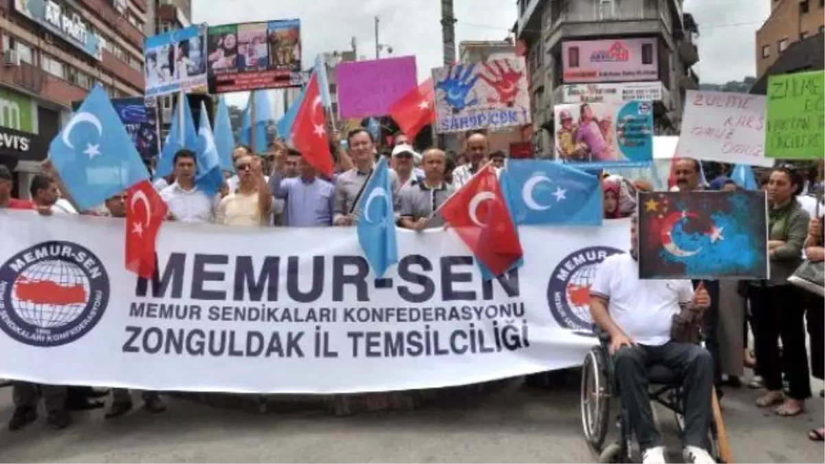 Zonguldak\'ta Çin Protestosu