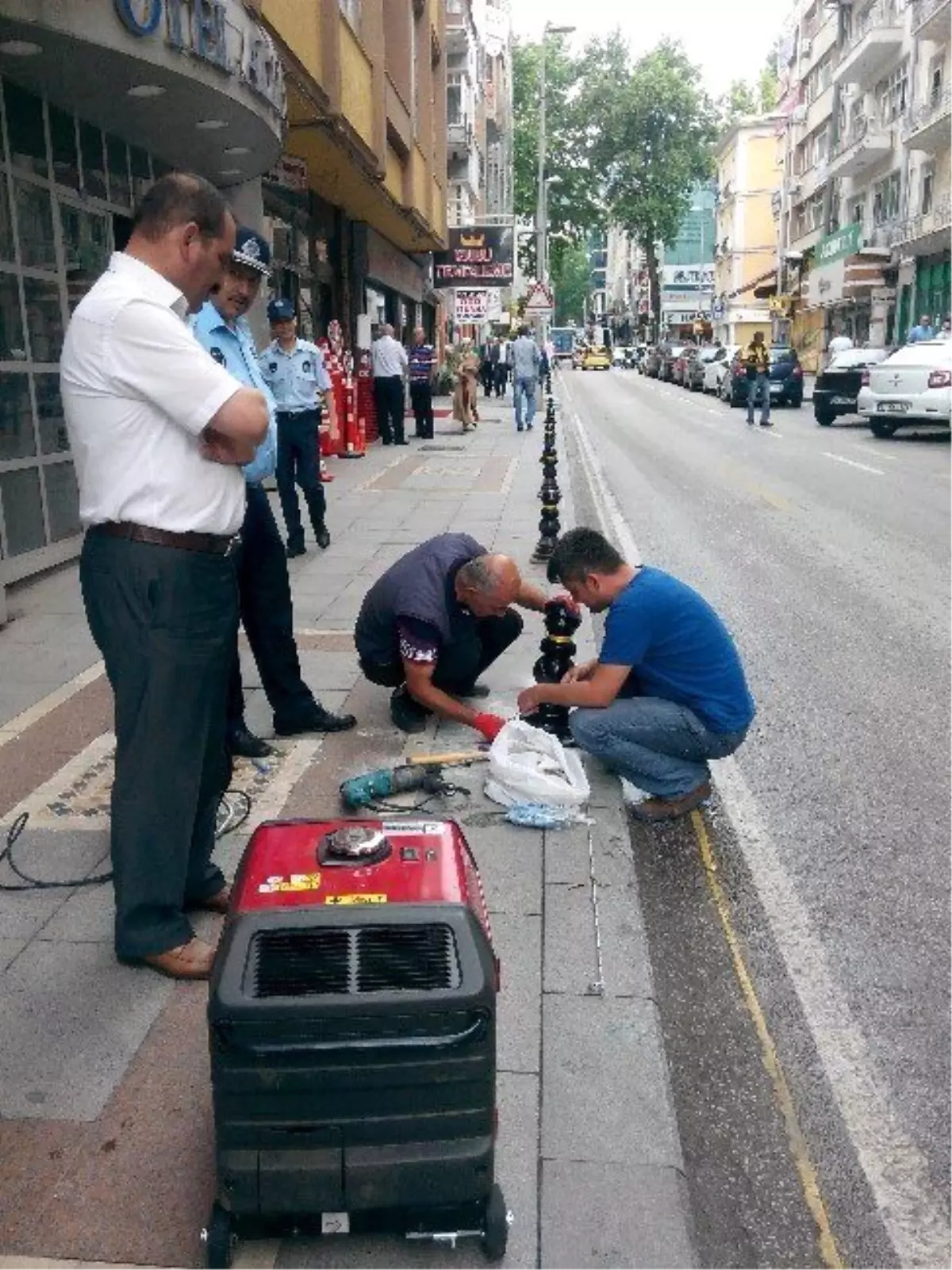 Araç Parkına Dubalı Önlem