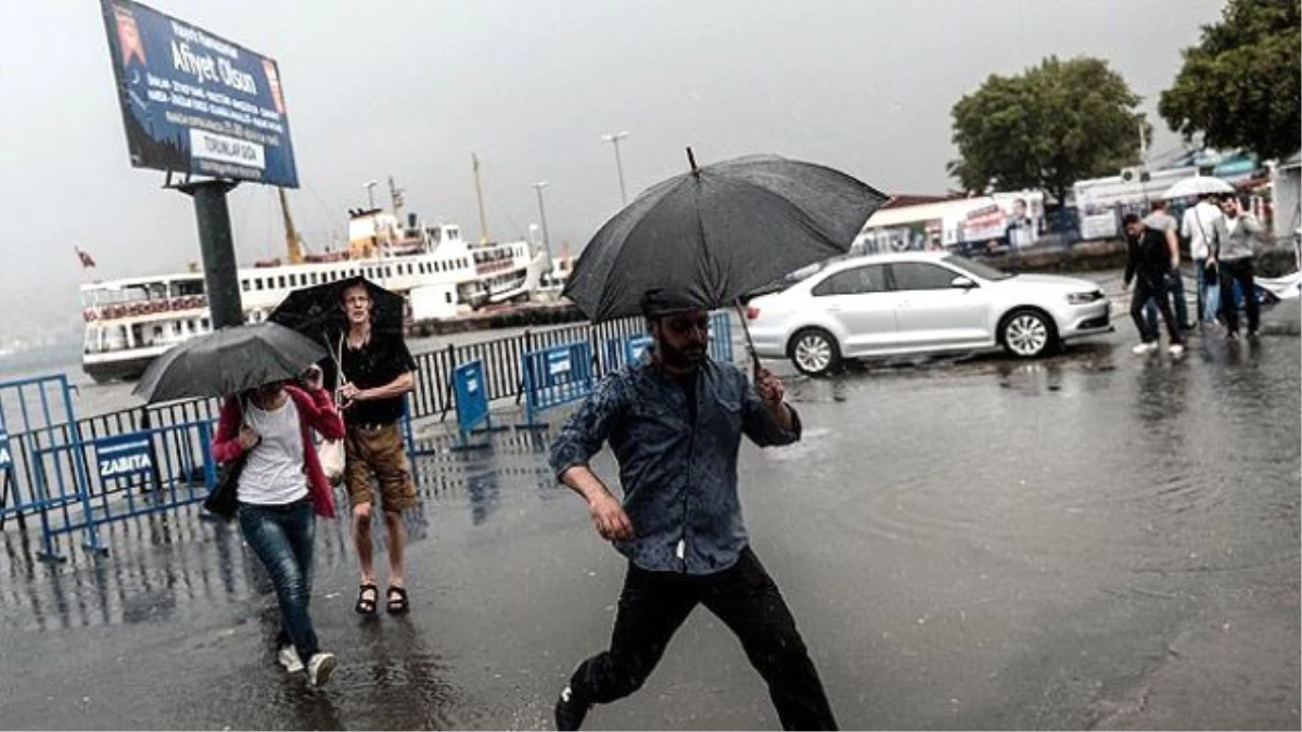 İstanbul Dahil 11 İlde Yağış Var