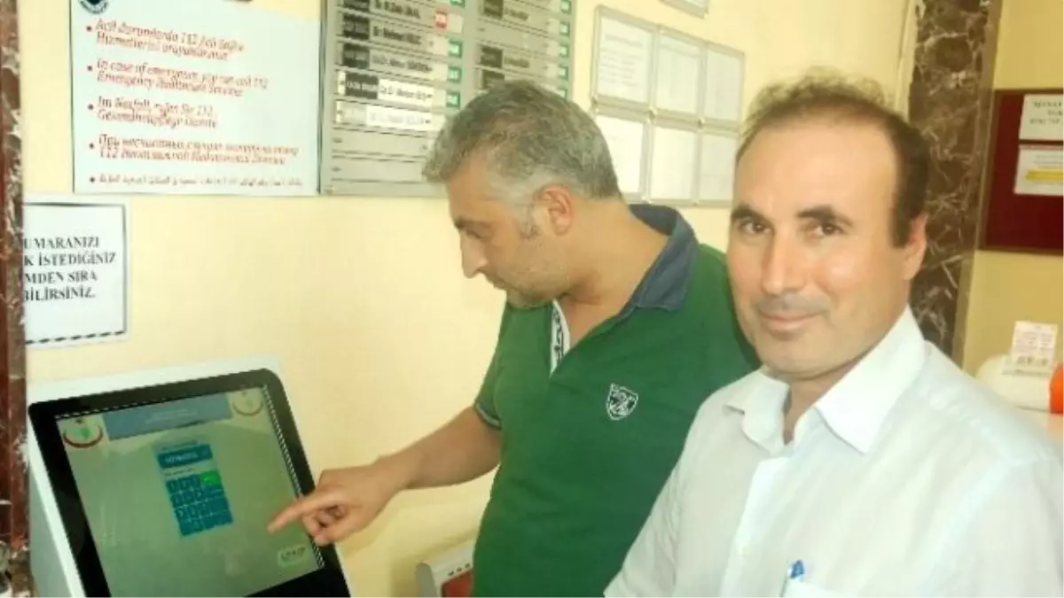 Manavgat Devlet Hastanesi\'nde Kiosk Randevu Sistemi Başladı