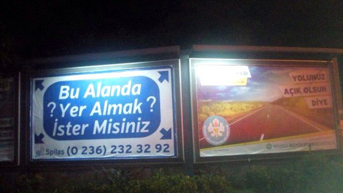 Manisa\'da Billboard Krizi
