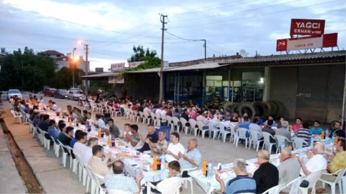 Sanayi Sitesi Esnafı İftarda Buluştu