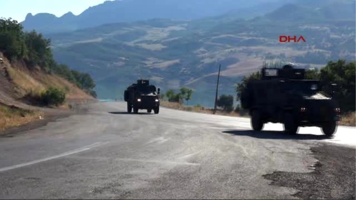 Tunceli\'den Suriye Sınırına Askeri Sevkiyat