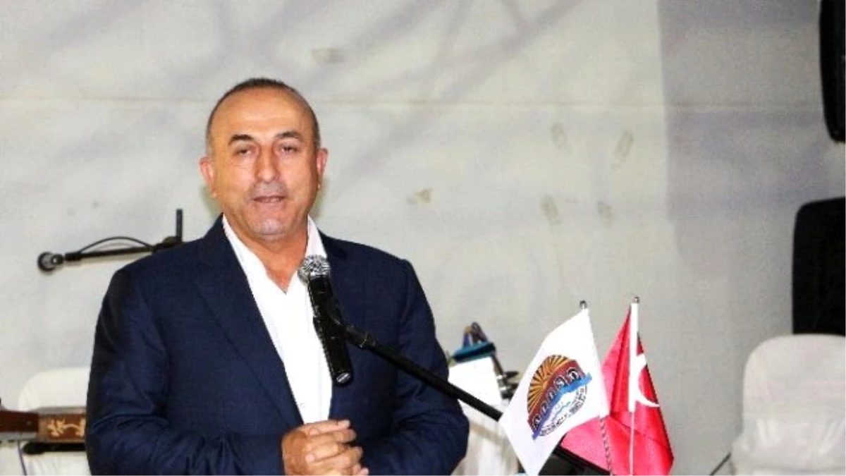 Bakan Çavuşoğlu Alanya\'da İftara Katıldı