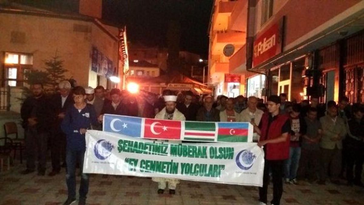 Bayburt\'ta Çin Yönetimine Tepki