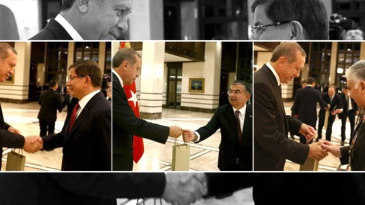 Erdoğan'dan Konuklarına RTE İşlemeli Hediye