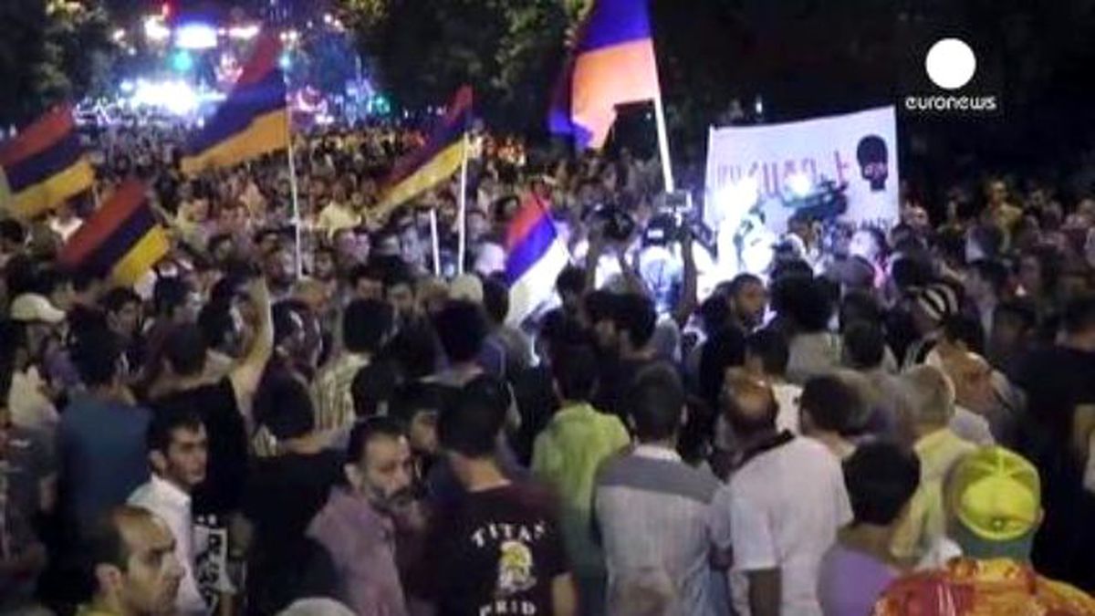 Ermenistan Polisinde Şiddet Soruşturması