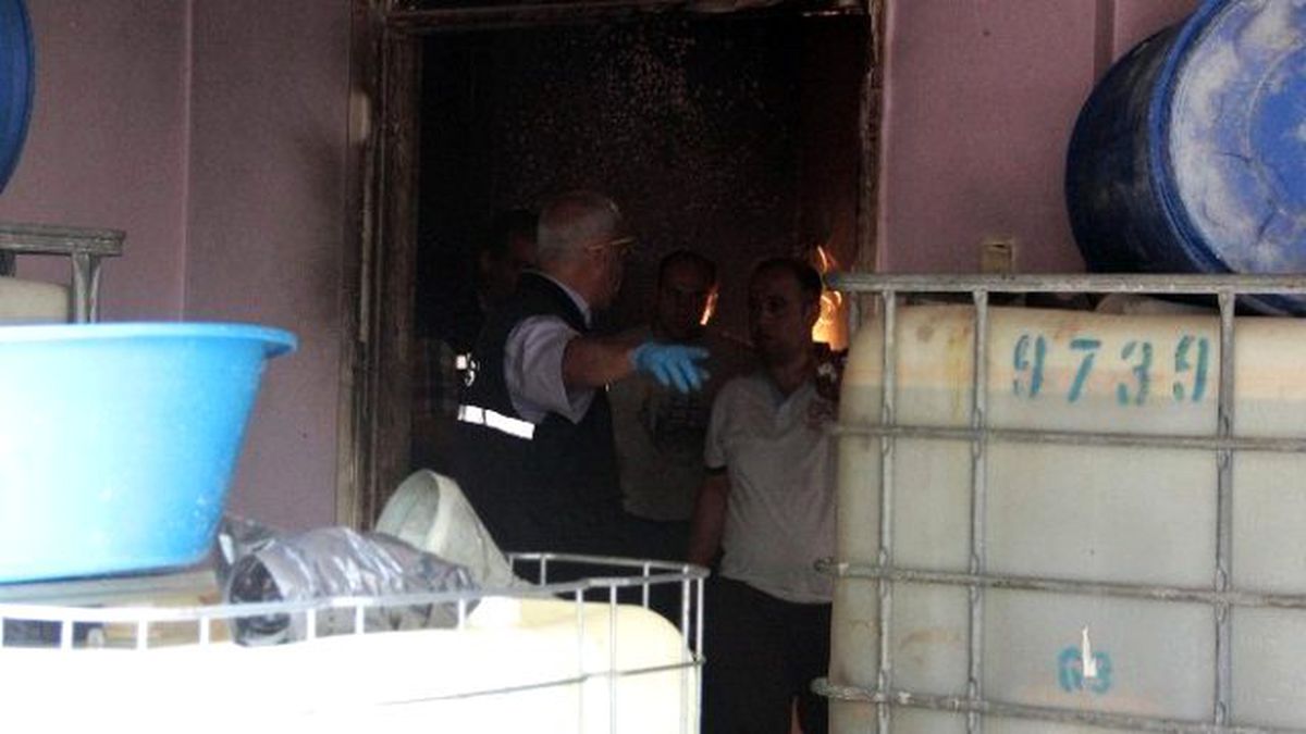 Kolonya İmalathanesinde Yangın: 1 Ölü