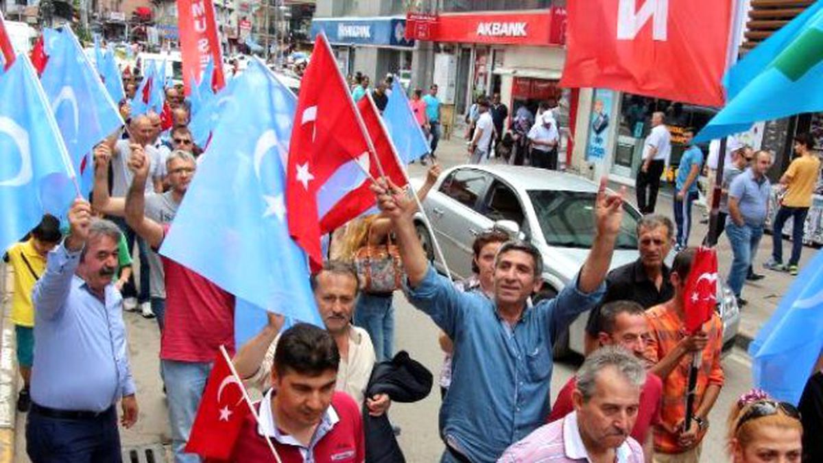 Zonguldak\'ta Çin Tepkisi